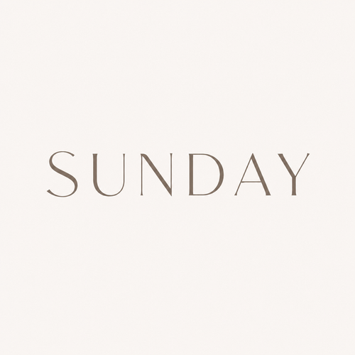 SUNDAY
